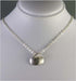 Dainty Sterling Silver Circle Necklace Necklaces
