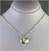 Dainty Sterling Silver Circle Necklace Necklaces