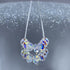 Delicate Aurora Borealis Crystal Necklace Necklaces