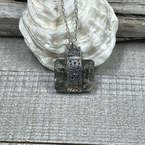 Dendritic Quartz Pendant Necklaces