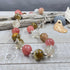 Fire Cherry Quartz and Sterling Silver Necklace Necklaces