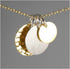 Gold and Silver Circle Necklace Necklaces