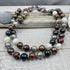 Large Multicolored Fresh Water Pearl Opera Necklace Necklaces