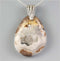 Natural Agate Geode Tear Drop Necklace Necklaces