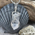 Natural Quartz Point Wire Wrapped Pendant Necklaces