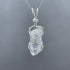 Natural Quartz Point Wire Wrapped Pendant Necklaces