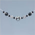 Onyx and Black Glass Lampwork Bead Necklace Necklaces