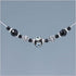 Onyx and Black Glass Lampwork Bead Necklace Necklaces