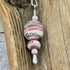Pink Glass LampWork Bead Stardust Pendant Necklaces