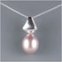 Pink Pearl Waterdrop Necklace Necklaces