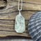 Prehnite Freeform Necklace - B Necklaces