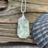 Prehnite Freeform Necklace - B Necklaces