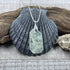 Prehnite Freeform Necklace - B Necklaces