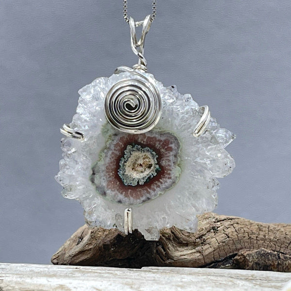 Stalactite Wire Wrapped Necklace Necklaces