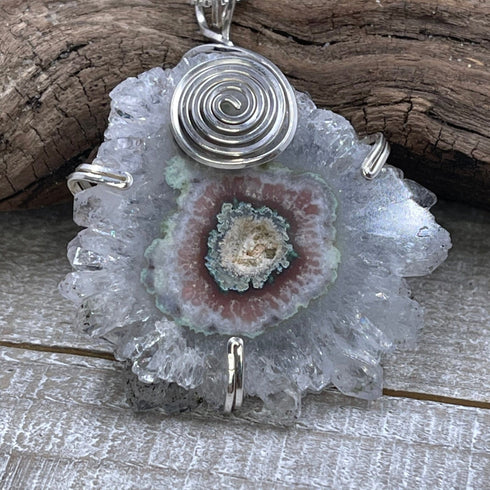 Stalactite Wire Wrapped Necklace Necklaces
