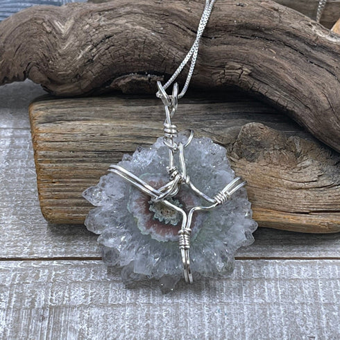 Stalactite Wire Wrapped Necklace Necklaces
