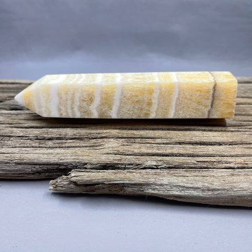 Banded Calcite Tower / Obelisk - C specimen