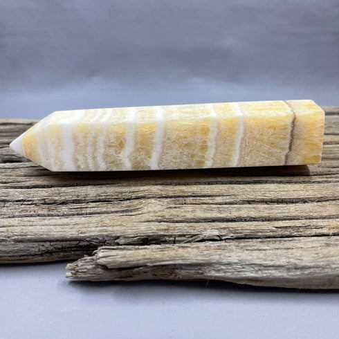 Banded Calcite Tower / Obelisk - C specimen