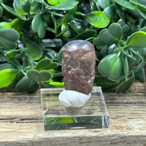 Raw Corundum Star Ruby Crystal specimen